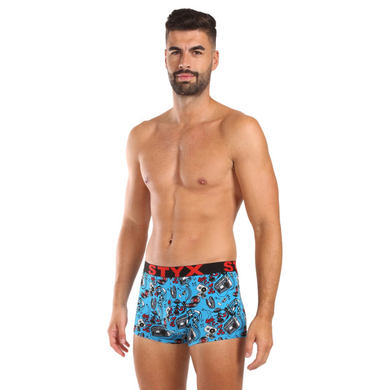 Styx Herren Boxershorts Kunst Sport Gummi Musik (G1558)