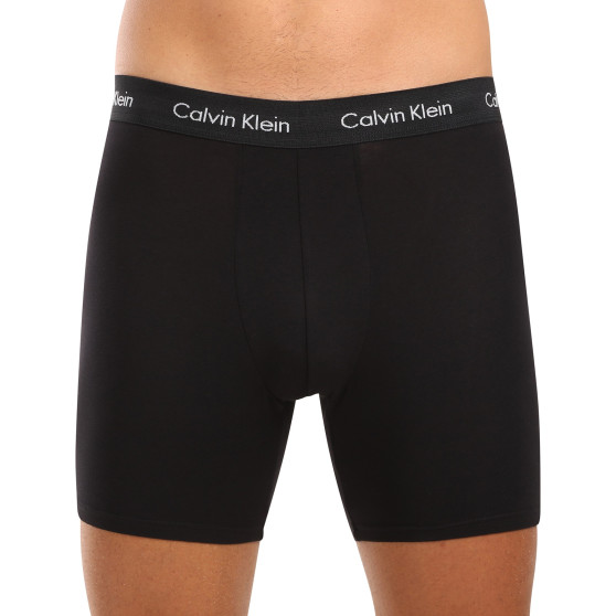 3PACK Herren Klassische Boxershorts Calvin Klein mehrfarbig (NB1770A-QRH)