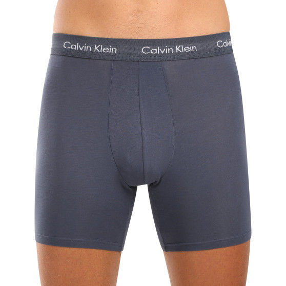 3PACK Herren Klassische Boxershorts Calvin Klein mehrfarbig (NB1770A-QRH)