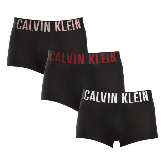 3PACK Herren Klassische Boxershorts Calvin Klein schwarz (NB3611A-Q1S)