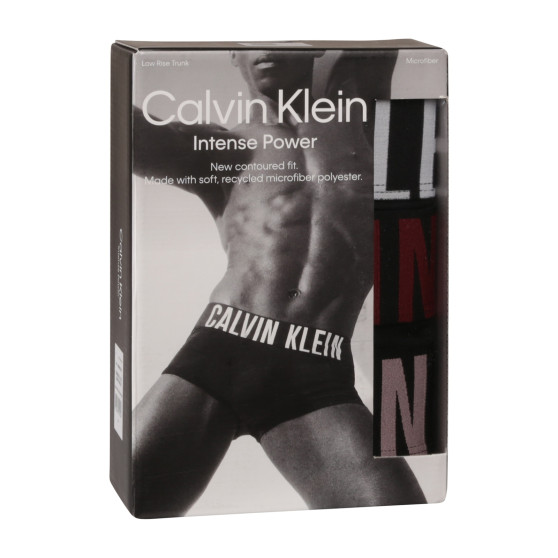 3PACK Herren Klassische Boxershorts Calvin Klein schwarz (NB3611A-Q1S)