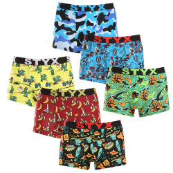 6PACK Herren Klassische Boxershorts Styx art sportlicher Gummizug mehrfarbig (6G13198780)