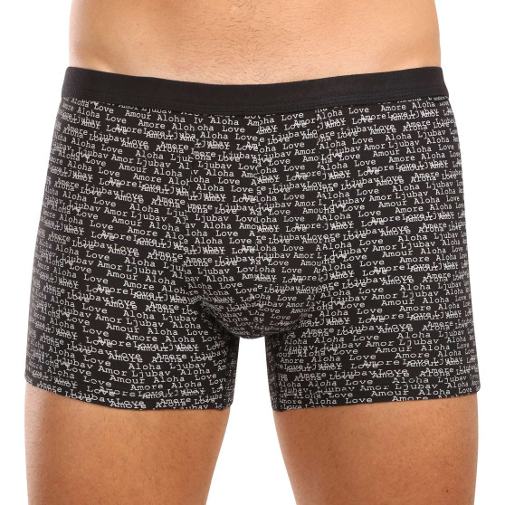 3PACK Herren Klassische Boxershorts Andrie mehrfarbig (PS 5800)