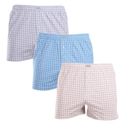 3PACK Herren Boxershorts Andrie mehrfarbig (PS 5819)