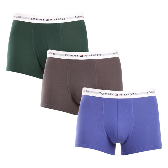 3PACK Herren Klassische Boxershorts Tommy Hilfiger mehrfarbig (UM0UM02761 0UI)