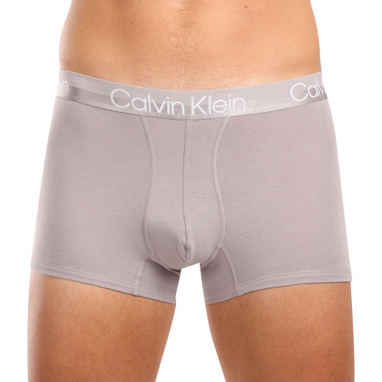 3PACK Herren Klassische Boxershorts Calvin Klein mehrfarbig (NB2970A-PZN)