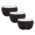 3PACK Herren Slips Calvin Klein schwarz (NB3962A-UB1)