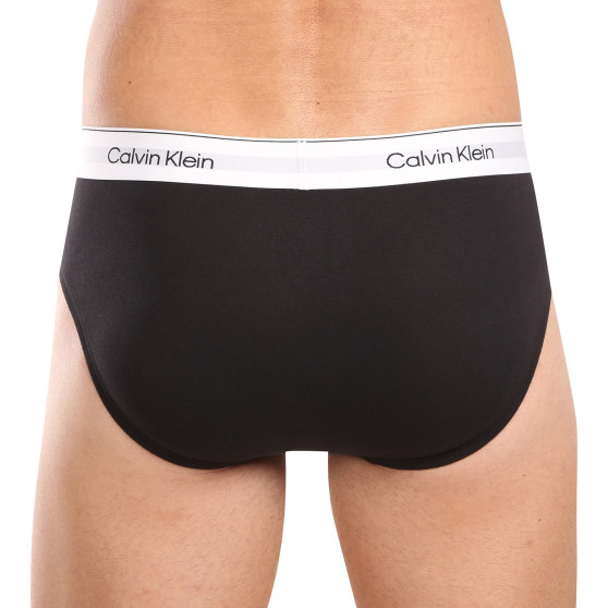 3PACK Herren Slips Calvin Klein schwarz (NB3962A-UB1)