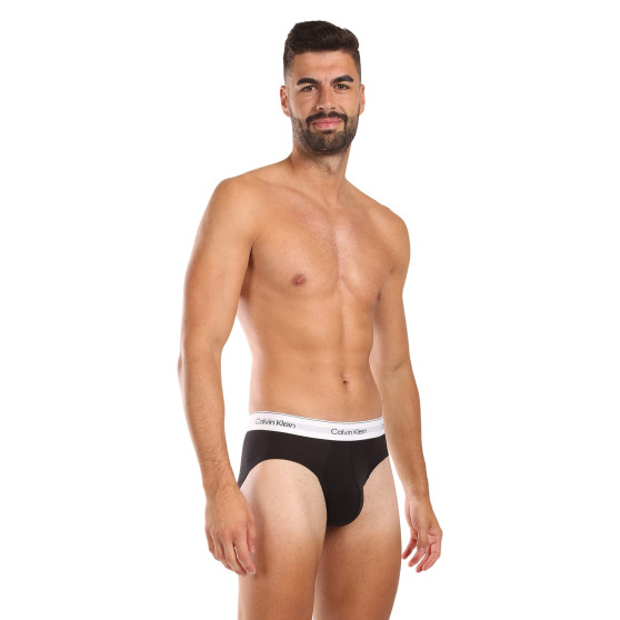 3PACK Herren Slips Calvin Klein schwarz (NB3962A-UB1)