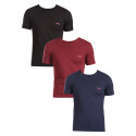 3PACK Herren T-Shirt HUGO mehrfarbig (50480088 966)