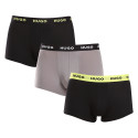 3PACK Herren Klassische Boxershorts HUGO mehrfarbig (50517878 986)