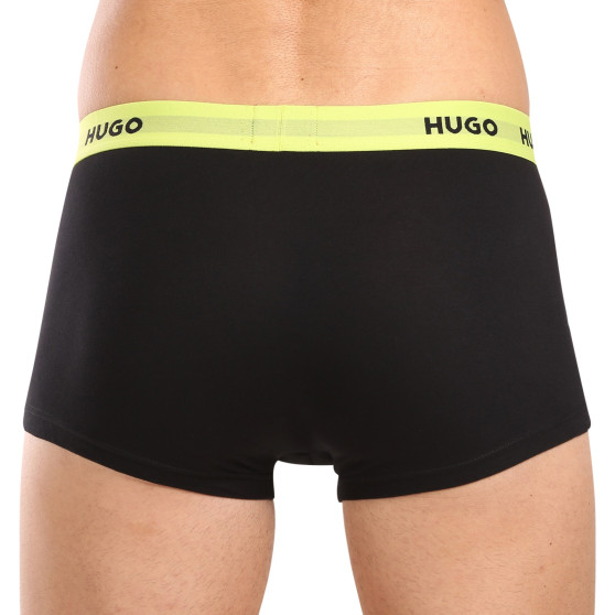 3PACK Herren Klassische Boxershorts HUGO mehrfarbig (50517878 986)