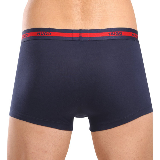 3PACK Herren Klassische Boxershorts HUGO mehrfarbig (50517883 960)