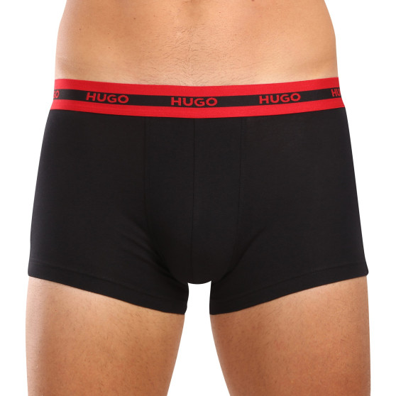 3PACK Herren Klassische Boxershorts HUGO mehrfarbig (50517883 960)