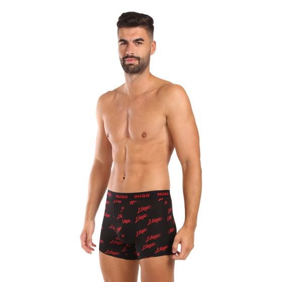 3PACK Herren Klassische Boxershorts HUGO mehrfarbig (50517887 984)