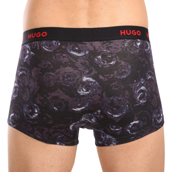 3PACK Herren Klassische Boxershorts HUGO mehrfarbig (50517894 982)