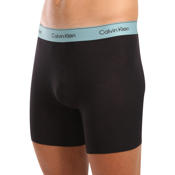 3PACK Herren Klassische Boxershorts Calvin Klein schwarz (NB3964A-U2Y)