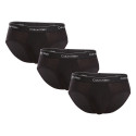 3PACK Herren Slips Calvin Klein schwarz (NB3962A-TM6)