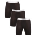 3PACK Herren Klassische Boxershorts Calvin Klein schwarz (NB3955A-UB1)