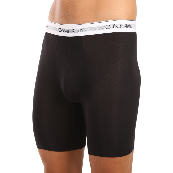 3PACK Herren Klassische Boxershorts Calvin Klein schwarz (NB3955A-UB1)