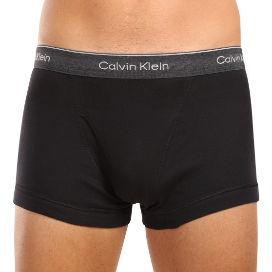 3PACK Herren Klassische Boxershorts Calvin Klein schwarz (NB4002A-PRU)