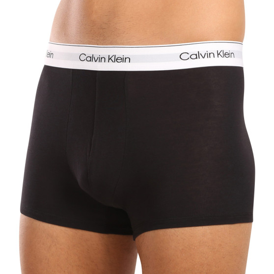 3PACK Herren Klassische Boxershorts Calvin Klein schwarz (NB3963A-UB1)