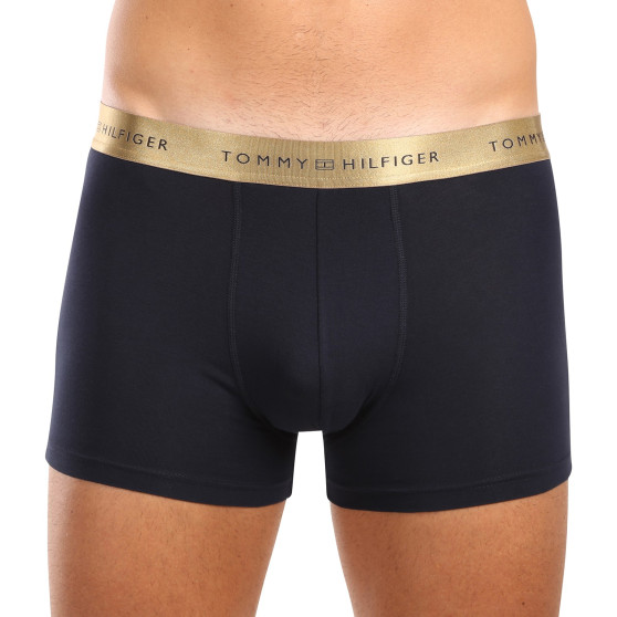 3PACK Herren Klassische Boxershorts Tommy Hilfiger dunkelblau (UM0UM03411 0TU)