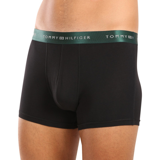 3PACK Herren Klassische Boxershorts Tommy Hilfiger schwarz (UM0UM03411 0SJ)