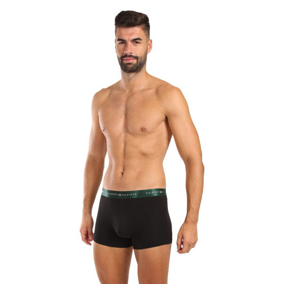 3PACK Herren Klassische Boxershorts Tommy Hilfiger schwarz (UM0UM03411 0SJ)