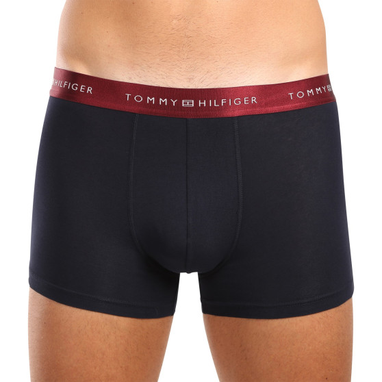 3PACK Herren Klassische Boxershorts Tommy Hilfiger schwarz (UM0UM03411 0WP)