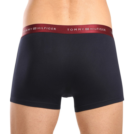 3PACK Herren Klassische Boxershorts Tommy Hilfiger schwarz (UM0UM03411 0WP)