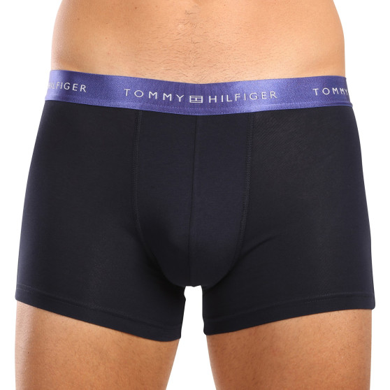 3PACK Herren Klassische Boxershorts Tommy Hilfiger schwarz (UM0UM03411 0WP)