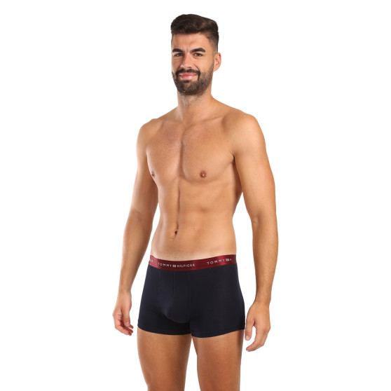 3PACK Herren Klassische Boxershorts Tommy Hilfiger schwarz (UM0UM03411 0WP)