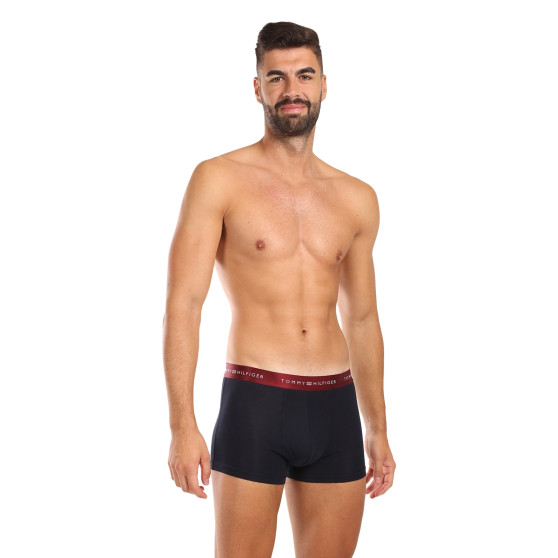 3PACK Herren Klassische Boxershorts Tommy Hilfiger schwarz (UM0UM03411 0WP)