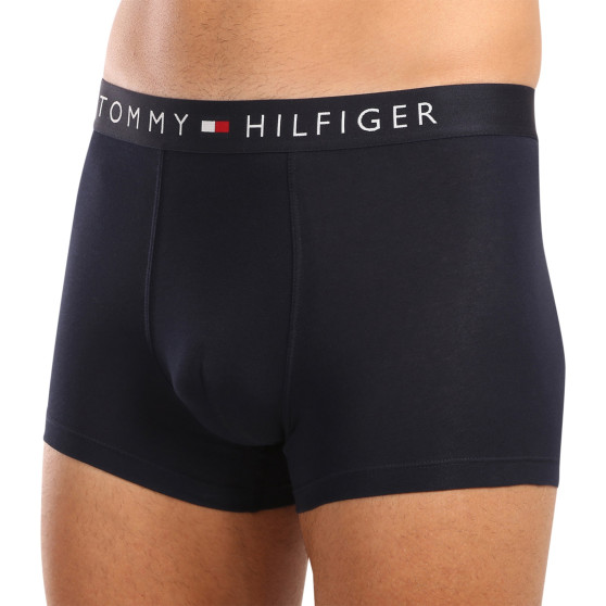 3PACK Herren Klassische Boxershorts Tommy Hilfiger dunkelblau (UM0UM03181 0X0)