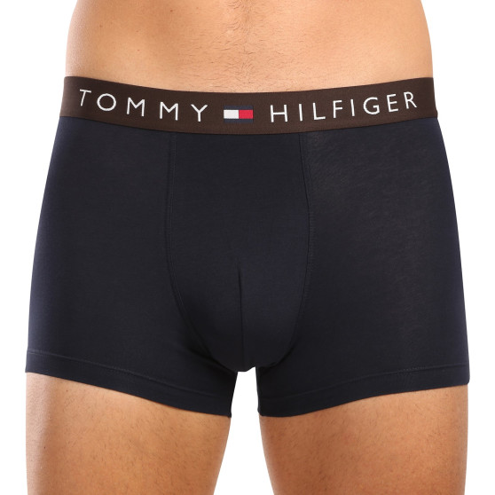 3PACK Herren Klassische Boxershorts Tommy Hilfiger dunkelblau (UM0UM03181 0X0)