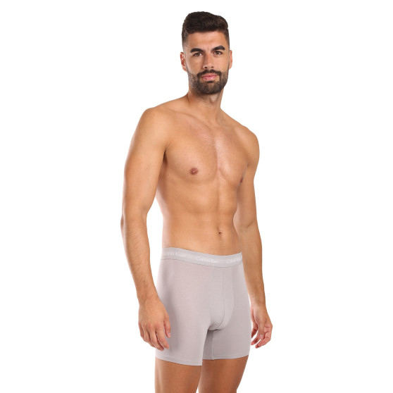 3PACK Herren Klassische Boxershorts Calvin Klein mehrfarbig (NB1770A-QRH)