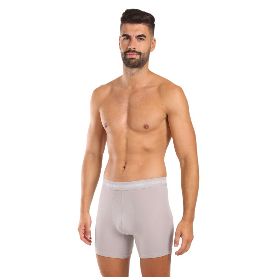 3PACK Herren Klassische Boxershorts Calvin Klein mehrfarbig (NB1770A-QRH)